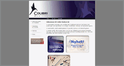 Desktop Screenshot of colibrimedical.se